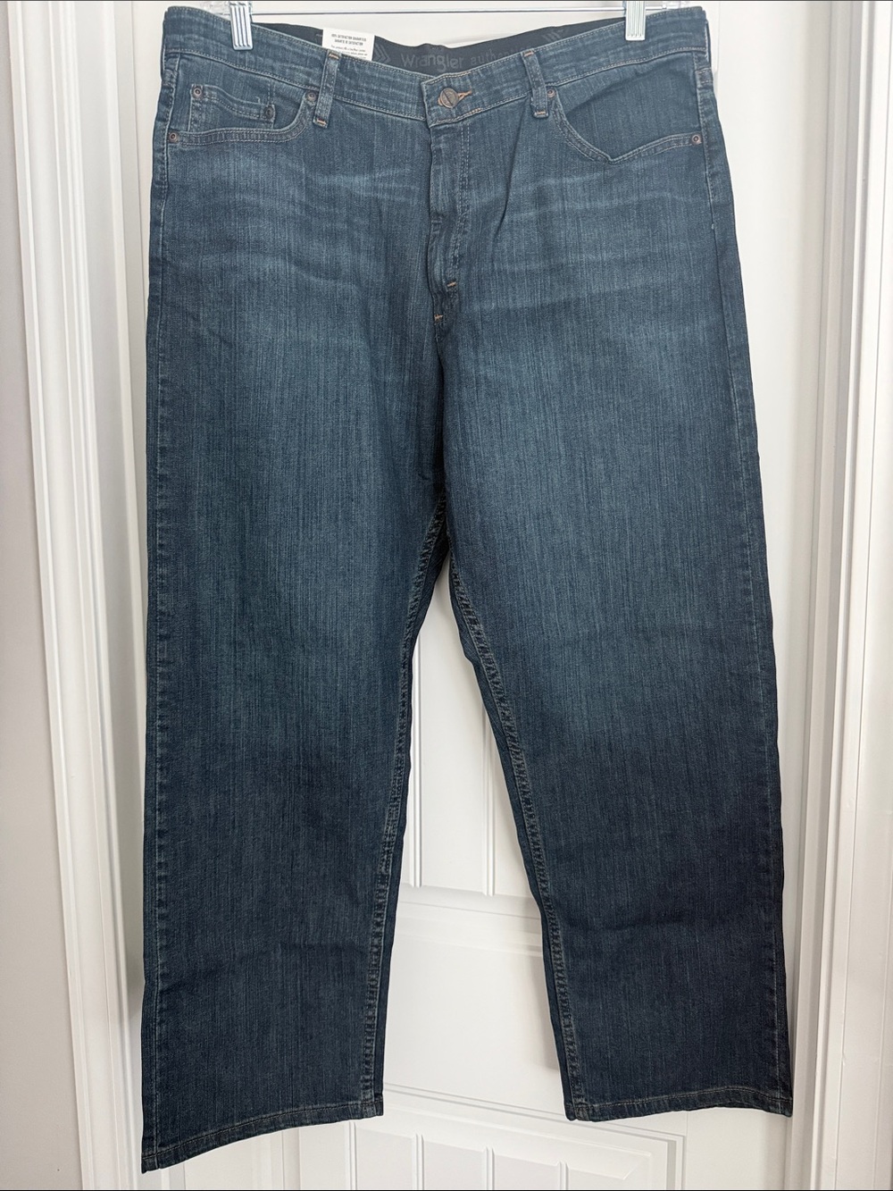 Wrangler Men's Indigo Straight Jeans